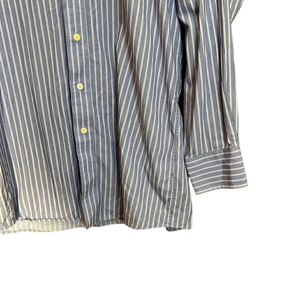 Michael, Michael kors blue button down shirt. Size large - Picture 6 of 9